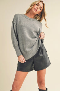If Not Now When Sweater - Grey