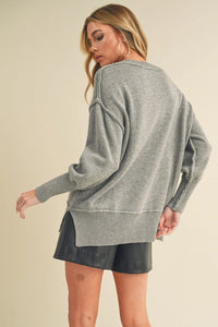 If Not Now When Sweater - Grey