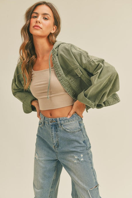 I Got You Washed Cotton Jacket