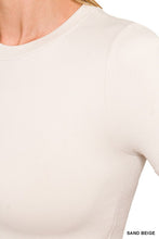 Imprinting Seamless Tee - Sand