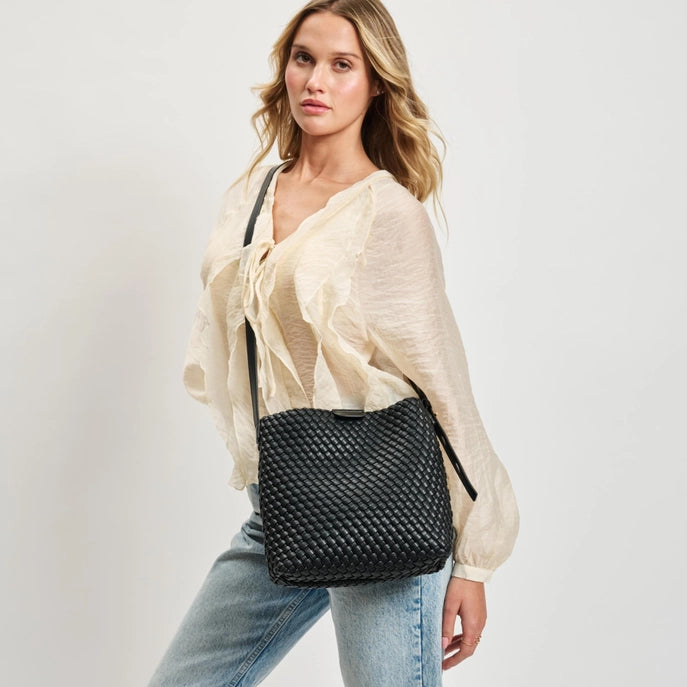 Isadora Bucket Bag - Black