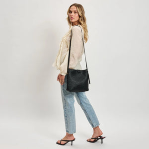 Isadora Bucket Bag - Black