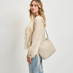 Isadora Bucket Bag - Bone