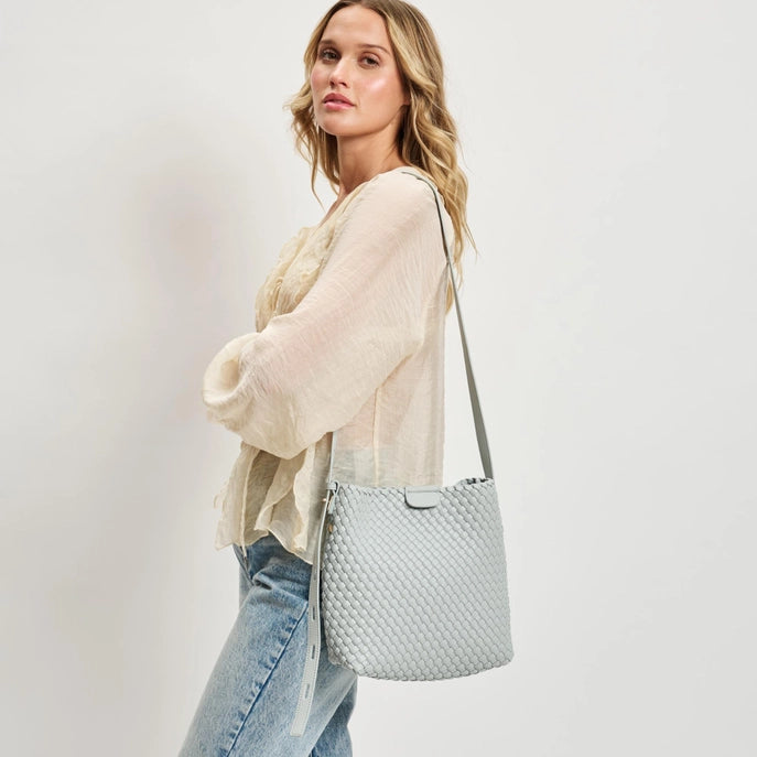 Isadora Bucket Bag - Ice blue