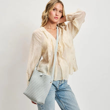 Isadora Bucket Bag - Ice blue