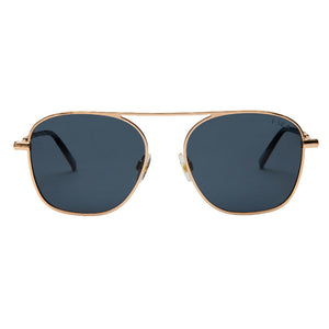Beckett Sunglasses - Gold/Smoke