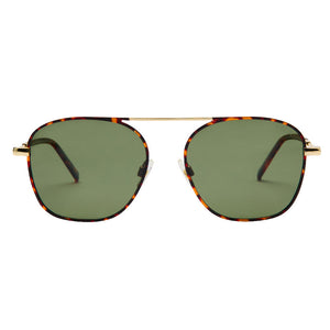 Beckett Sunglasses - Tort/Green