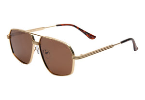 Bliss Sunglasses - Gold/Brown