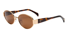 Lennox Sunglasses - Gold/Brown