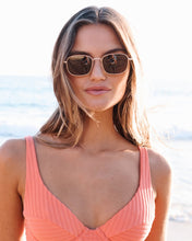 Quinn Sunglasses - Gold/Brown