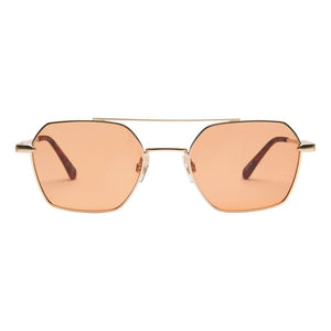 Sara Sunglasses - Gold/Tangerine
