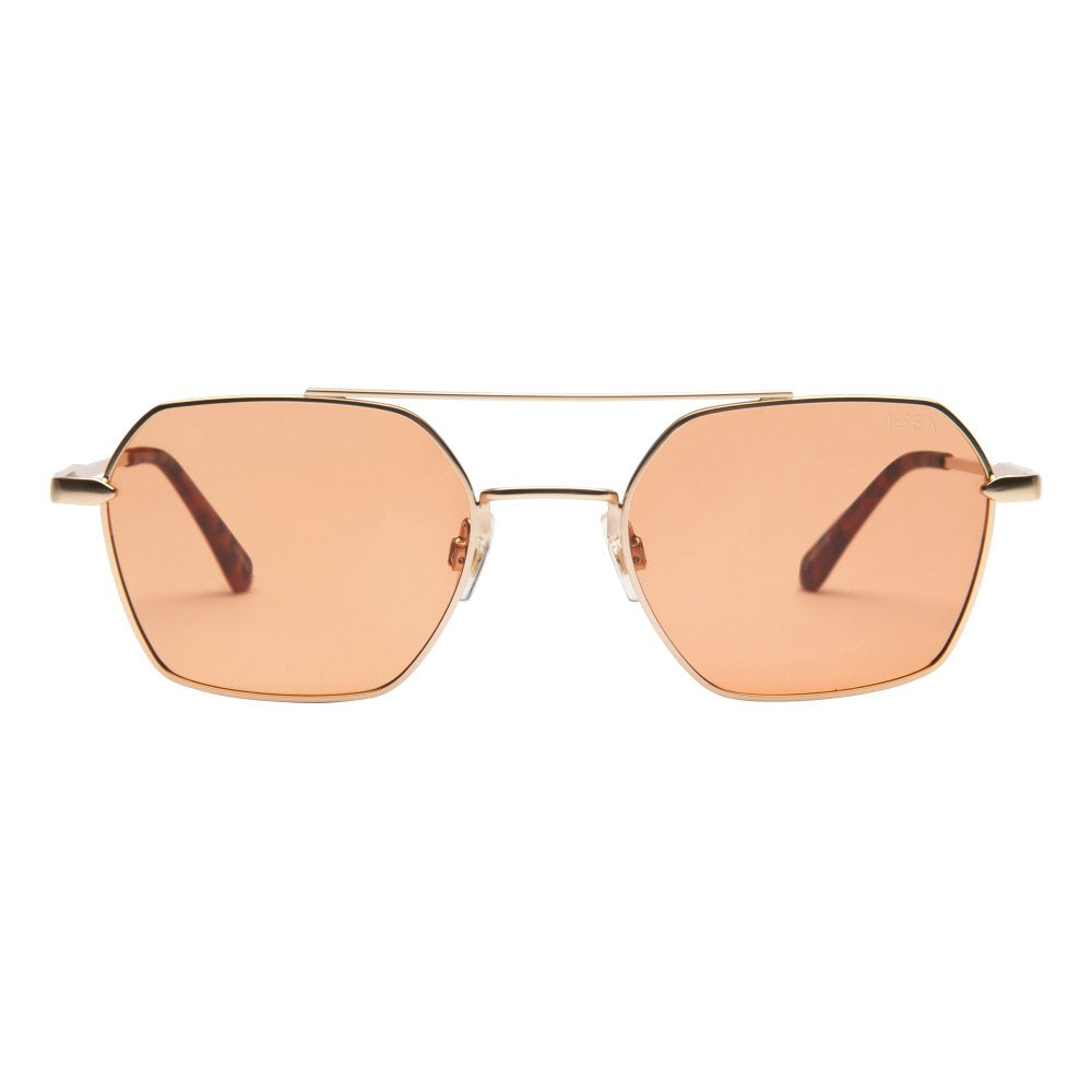 Sara Sunglasses - Gold/Tangerine