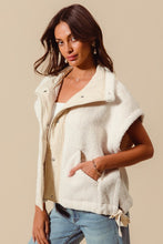 Ivy Soft Sherpa Vest - Ivory