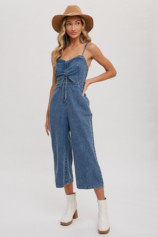 Lainey Denim Jumpsuit