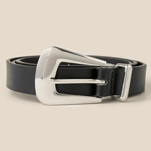 Langley Belt - Black/Silver