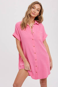 Laredo Tunic Dress - Pink