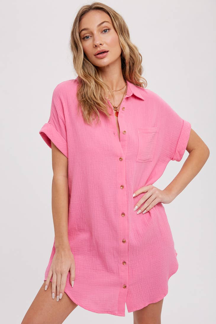 Laredo Tunic Dress - Pink