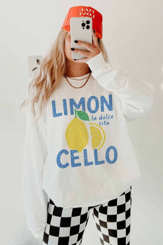 Limón Cello Graphic Sweatshirt