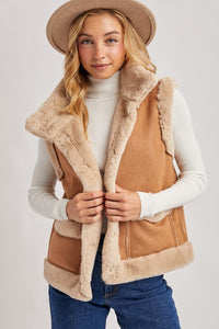 Living Proof Shearling Vest
