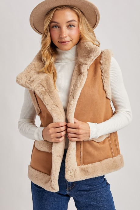Living Proof Shearling Vest