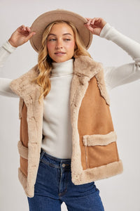 Living Proof Shearling Vest