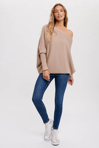 Loretta Dolman Sweater - Macchiato