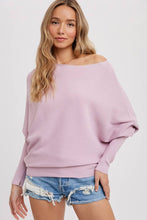 Loretta Dolman Sweater - Lavender Haze