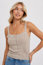 Love Wins Knit Cami - Brown