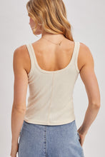 Low Lights Tank Top - Cream
