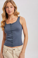 Low Lights Tank Top - Navy