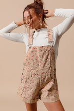 Mary Floral Shortalls