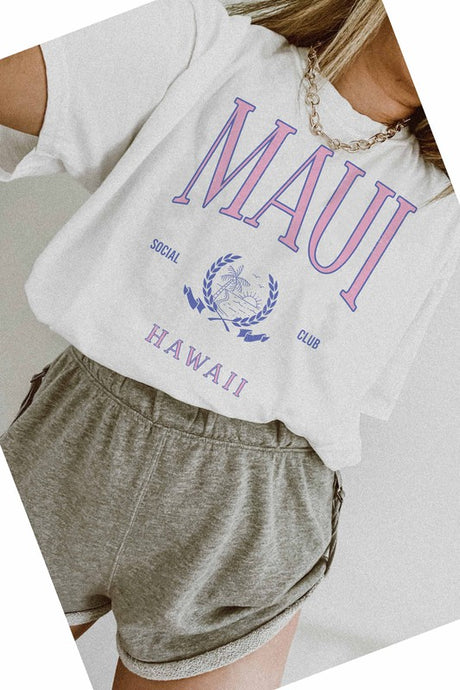 MAUI + LAHAINA DONATION TEE