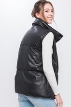 Mayfair Faux Leather Vest