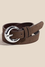 McEntire Belt - Chocolate/Silver