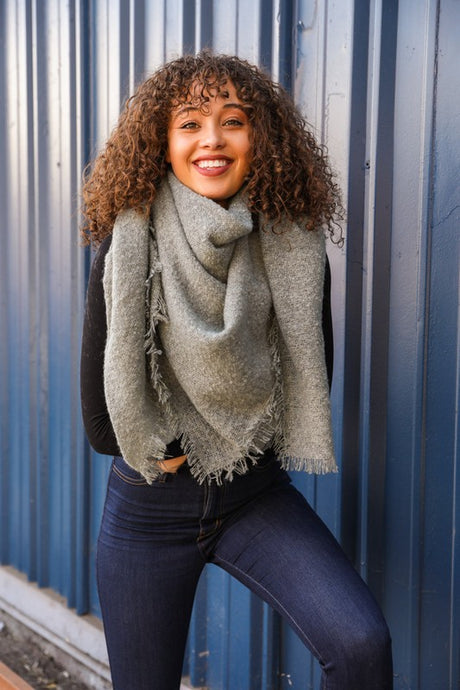 Melrose Scarf - Sage