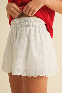 Memory Lane Eyelet Shorts