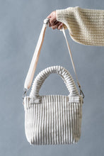 Andy Corduroy Bucket Bag - Ivory