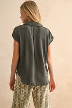 Moon Dance Cap Sleeve Blouse