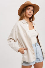 Mulholland Sueded Shirt Jacket