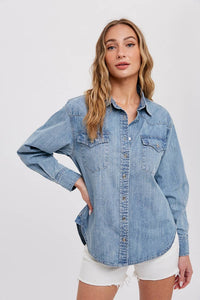 Naomi Denim Shirt