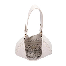 Olivia Studded Hobo - Ivory