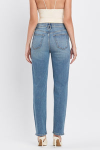 Olsen Super High Rise Straight - Manifest
