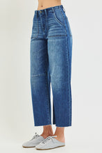 Open Road High Rise Barrel Leg Crop