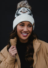 Out West Beanie - Cream/Rust
