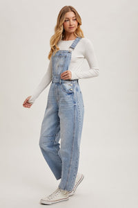 Right Direction Barrel Leg Overalls