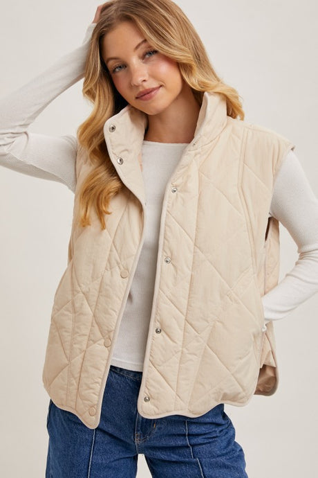 Saddle Up Quilted Puffer Vest