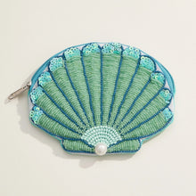Seashell Beaded Coin Purse