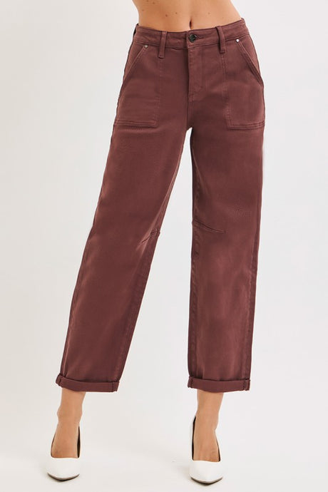 Sierra Barrel Leg Pant - Autumn