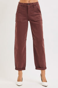 Sierra Barrel Leg Pant - Autumn