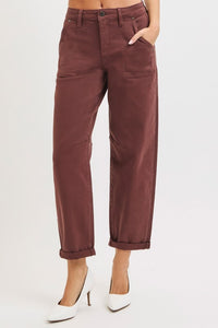 Sierra Barrel Leg Pant - Autumn